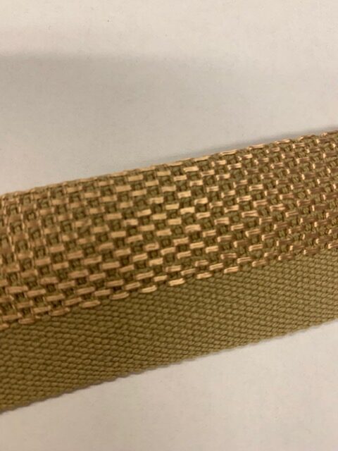 Medium Tan Cloth Windlace – Sold by the Foot