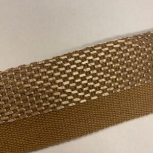 Dark Tan Cloth Windlace – Sold by the Foot