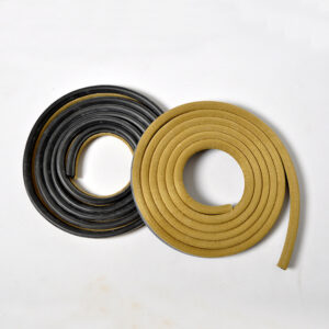 1962-1966 Chrysler A & B Body 2 Door Hardtop & Convertible Door Seal - Green/Gold