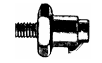 Fastener 8-32 x 1/4 Single Stud
