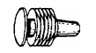 Nylon Fastener Fiero Cadillac Body Side Mld