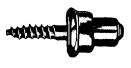 Fastener Burco Single Stud 8 x 3/4