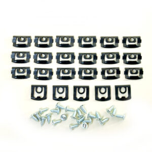 1970-1976 Dodge Dart, Demon/Sport, Duster 2 Door Hardtop 23 Piece Windshield Clip Kit