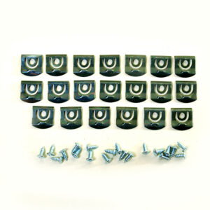 1966-1967 Coronet, Belvedere, Satellite 2 Door Hardtop; 20 Piece Rear Window Clip Kit