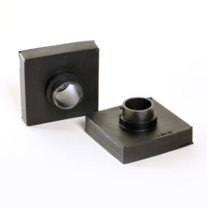 Body Mount Bm570 Bm590 2-1/4 x 2-1/4 1/2Thick 7/8Hole Collar 1-1/16 x 1/4 Thick