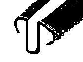 Window Channel – Pair Flocked Nylon Channel